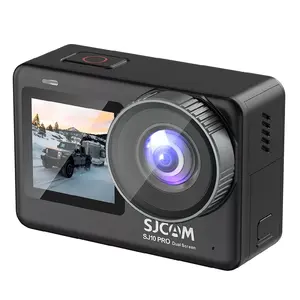 SJCAM SJ10PRO双屏4k行动相机，带2.33英寸触摸屏防水运动视频