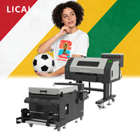 Nouvelle imprimante de transfert DTF LC-A200 stable, format max 330 mm, fiable pour tête d'impression I1600, impression rouleau-à-roule 1200 dpi, tout format