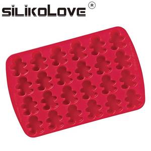 Nouveau moule en silicone 24 cavités pour gâteaux, cupcakes, bonbons, Père Noël et cloches, idéal pour la pâtisserie DIY de Noël 2013 - Product Image 2