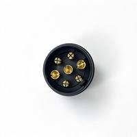 ANKA Nouveau connecteur de remorque en plastique 12V ISO1724 à 7 broches et type de connexion rapide pour remorque