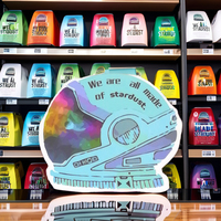 Autocollants personnalisables imperméables en papier avec design boule disco, impression OEM pour étiquettes d'emballage de parfum