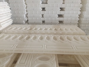 Moule de moulage <span class=keywords><strong>pour</strong></span> panneaux préfabriqués en béton injecté avec bordure en PP, <span class=keywords><strong>pour</strong></span> clôtures murales extérieures et colonnes en béton - Product Image 2