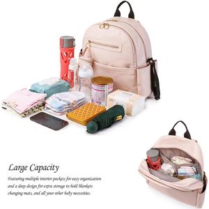 Enorme bolsa versátil, cesta de almacenamiento para momias, organizador de pañales, bolsa de mano, bolsa de cambio de bebé de tacto delicado notable - Product Image 2