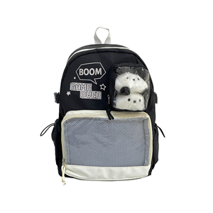 Large Capacity Women's <b>Japanese</b> Style <b>School</b> Backpack Transparent Trending Travel <b>Bag</b> for Junior High Students - Product Image 6