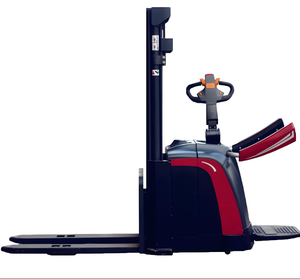 מלגזה חשמלית מלאה HZ עם סוללת ליתיום-יון, כושר הרמה 2000 ק\\\"ג, גובה הרמה 3.2 מטר, הנעה אחורית, הפעלה בעמידה, יעילות גבוהה, חדשה, למסחר קמעונאי - Product Image 3