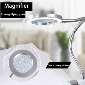 Lupa de luz de belleza para uñas, lámpara de mesa con USB, Flexo, LED de escritorio, para estudiantes, lámpara de lectura para estudio - Product Image 1