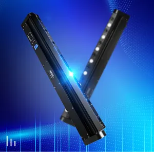 TIITEE Lampu LED Laser Bergerak Merah DMX 8X500Mw, Lampu LED Dekorasi Acara Dinding Kontrol Piksel untuk DJ, Lampu Panggung Pernikahan