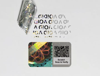 Étiquettes holographiques authentiques, imperméables, résistantes aux rayures, durables, avec code QR VOID laser pour clavier mécanique et souris de jeu