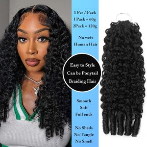<span class=keywords><strong>Extensions</strong></span> de cheveux humains en gros, cheveux bruts alignés aux cuticules, tresses au crochet effet plume, boucles invisibles sans nœuds, pour salons professionnels - Product Image 4