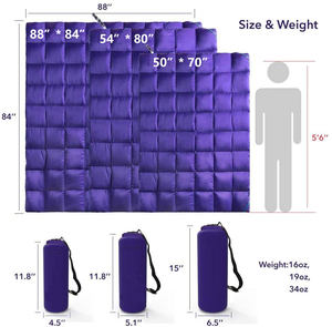 Vente chaude 2026 <span class=keywords><strong>Sac</strong></span> <span class=keywords><strong>de</strong></span> rangement portable léger Couverture en duvet imperméable Tissu en nylon 2D Couverture <span class=keywords><strong>de</strong></span> camping en plein air pour le camping - Product Image 5