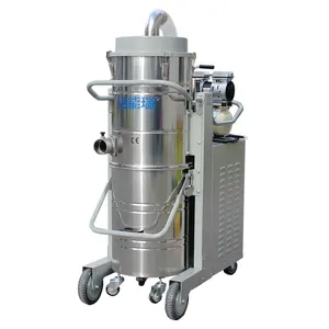 Hot Selling 380V 120L Cleaning Equipment with 2 HEPA Filters Pulse Industrial Vacuum Cleaner for Metal Manufacturing