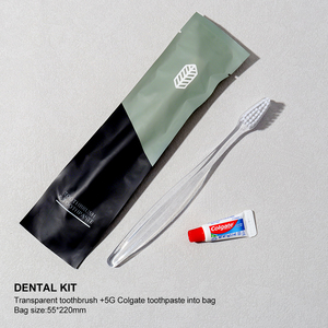 Kit de toilette jetable conforme RoHS pour hôtel, mini-shampoing, ensemble de rasage, kit dentaire de voyage, fournitures hôtelières portables de haute qualité - Product Image 2