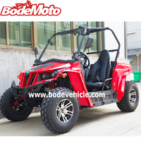 Buggy en paille à essence avec châssis 2 sièges, 2 places, deux places, latérale à côté, bon marché, vente en gros