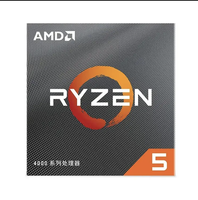 Processeur de bureau AMD R5 4500 six cœurs avec mémoire DDR4, socket AM4