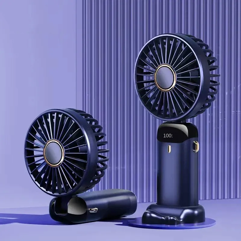 Şarj edilebilir Mini hava pili tavan vantilatörleri yaz pil şarj soğutma sprey USB taşınabilir elektrikli el küçük cep Fan