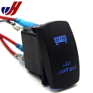 Interrupteur à bascule automatique/Marine, led coloré, 12V 24V, style de chariot - Product Image 5