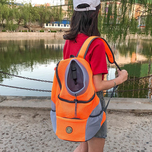 Bolsa de Transporte para Perros, Mochila Doble para Viajes al Aire Libre, Portátil - Product Image 6