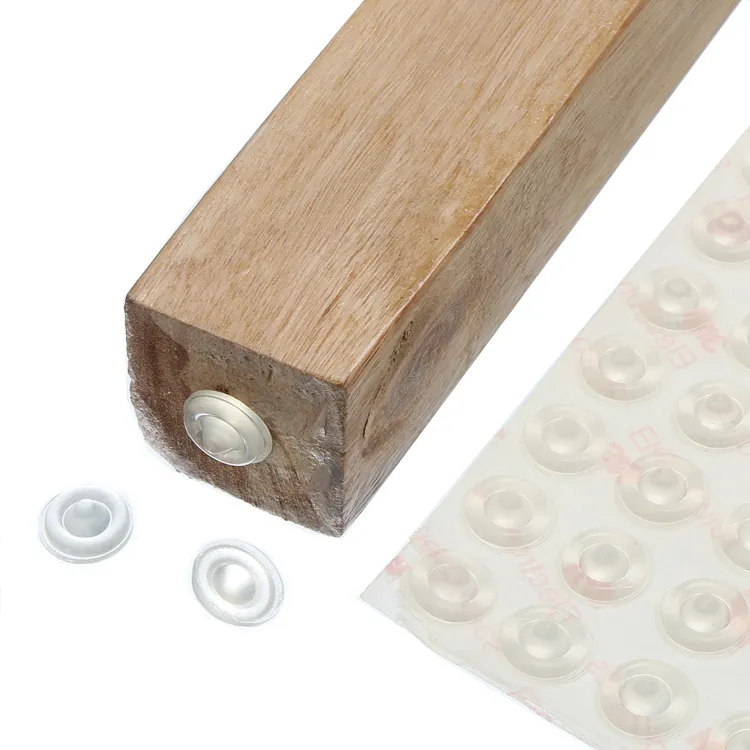 Cuscino in Silicone di protezione per pavimenti mobili mobili cassetto paraurti ammortizzatore in gomma con taglio personalizzato