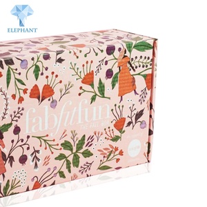 Caja de Regalo con Diseño Personalizado, Bonita, Individualizada, Única, con Mariposas Rosas - Product Image 3