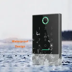 TOPTEQ WIFI TTLock Lock Door Smart Password NFC Smart Biometric Fingerprint Door Lock controllo accessi tastiera serratura della porta