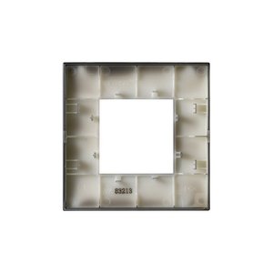 Piatto di plastica etroit Venus serie 2P cromato lucido colore compatibile con Vimar Arke-materiali elettrici/compatibile - Product Image 2