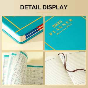 En stock, directement de l'usine, carnet de notes A5, calendrier 2026, carnet de planification annuelle et quotidienne personnalisé - Product Image 4