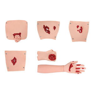 DARHMMY Módulo de Simulación de Trauma para Enfermería de Emergencia y Enseñanza Médica, Cuidado Realista de Heridas para Habilidades de Primeros Auxilios - Product Image 1