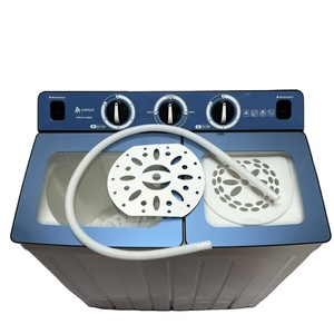 <span class=keywords><strong>Lavadora</strong></span> secadora eléctrica de carga superior de alta <span class=keywords><strong>calidad</strong></span>, característica de secado oscilante de tambor doble semiautomática, especificación múltiple para Hotel - Product Image 4