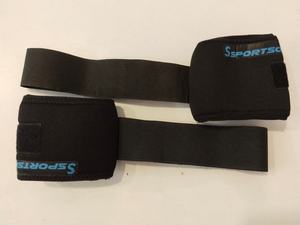 Nouveau support de poignet unisexe avec fermeture élastique auto-agrippante en polyester hautement extensible - Product Image 4