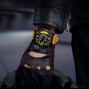 Reloj Mecánico Automático con Bisel de Fibra de Carbono y Correa de Silicona - Product Image 6