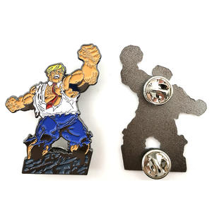 Badges de revers et épingles en émail personnalisées, en alliage de zinc, avec impression UV, émail souple ou dur, sur carte de support, motif football, design fabricant - Product Image 3