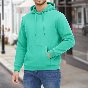 Sudaderas con capucha de invierno de ajuste regular para hombre informales sólidas de algodón 100% de la mejor calidad - Product Image 6