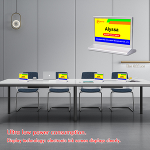 Étiquette de rayon électronique sans fil 7 couleurs (double face) Étiquette numérique intelligente pour bureau <span class=keywords><strong>ESL</strong></span> Système d'accès facile (EAS) - Product Image 6