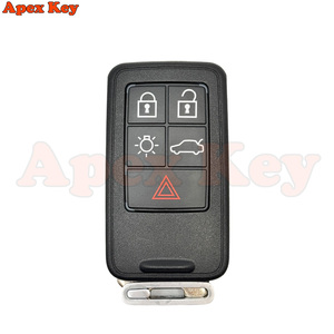 Coque de clé de voiture à 5 boutons en gros pour Volvo XC70 V70 V60 XC60 S80 S60 2014 2015 2016 2017 - Product Image 4