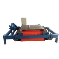 Séparateur magnétique permanent autonettoyant série HONGXING RCYD avec moteur à roulement et boîte de vitesses, composant essentiel pour l'extraction automatique de fer