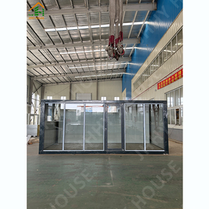 20FT บ้านขนาดเล็กพับได้สำหรับหอพักออฟฟิศบ้านเคลื่อนที่ชั่วคราว - Product Image 1