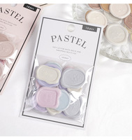 Autocollants de sceau de cire Shanle, couleurs Morandi, style 3D, pour enveloppes, pour le scrapbooking et le journal DIY