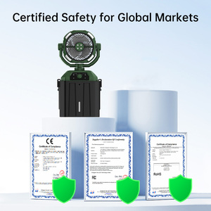 Ventilatore Portatile con Nebulizzatore HYF per Esterni, Ventilatori Personali con Nebulizzatore, Raffreddatori Portatili per Gite in Famiglia e Viaggi - Product Image 2