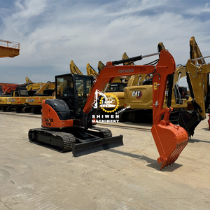 Excavatrice Hitachi zx55 d'occasion avec lame de bulldozer, moteur Yanmar EDM-4TNV88, pour travaux de construction, certification CE EPA, zx33 zx50 zx60 zx65 - Product Image 5