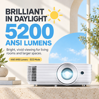 Projecteur H6560 haute luminosité 5200 ANSI Full HD avec zoom 1,3x pour salle de classe, bureau, salle de conférence, approvisionnement en gros