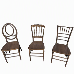 Chaise de banquet empilable en résine PP pour événements extérieurs, hôtels, mariages, restaurants, salons et appartements - Product Image 6