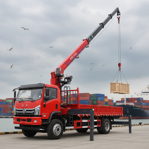 10ton 12ton 14ton 14ton 16tm ट्रक ट्रक ने बिक्री के लिए टेलीस्कोपिक बूम के साथ क्रेन लगाया - Product Image 1