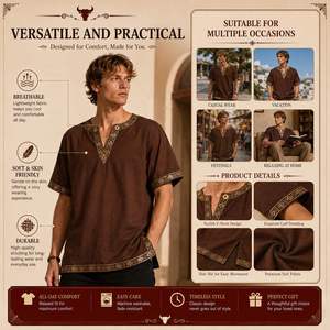 Disfraz de Guerrero Caballero Medieval para Hombre, Túnica Verde con Capa, Estilo Normando, Vikingo, Pirata, Sajón, LARP - Product Image 4