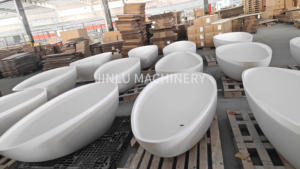 Máquina de Alta Eficiencia para la Producción de Bañeras de Superficie Sólida JINLU, Máquina para Fabricar Bañeras de Superficie Sólida, Máquina de Moldeo de Cuarzo - Product Image 3