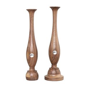 Molinillo de Tabaco de Nogal Negro con Diseño de Florero para Uso Doméstico, <span class=keywords><strong>Triturador</strong></span> de Cocina - Product Image 4