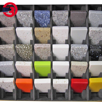 300 couleurs de plaques de surface solide en acrylique Corians Samsung, Staron, pierre artificielle en marbre