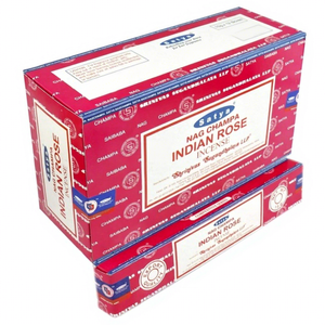 Satya Nag Champa Handmade Aromatic Rose & Indian Incense Sticks with Herbs-Exports - Product Image 1