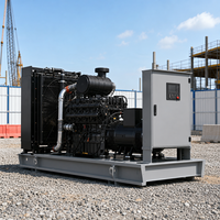 Groupe électrogène diesel étanche 125 kVA pour alimentation de secours d'urgence Baudouin Triphasé 380/400V 50Hz