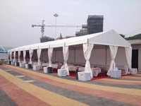 Tente de mariage, fête, tente commerciale, mur de stockage, tentes d'entrepôt, fête de mariage en plein air