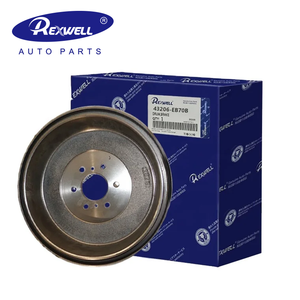 Tambores de Freno Traseros de Alta Calidad REXWELL 43206-EB70B para Camioneta NISSAN NAVARA NP300 D40, Tambor de Freno 43206EB70B - Product Image 1